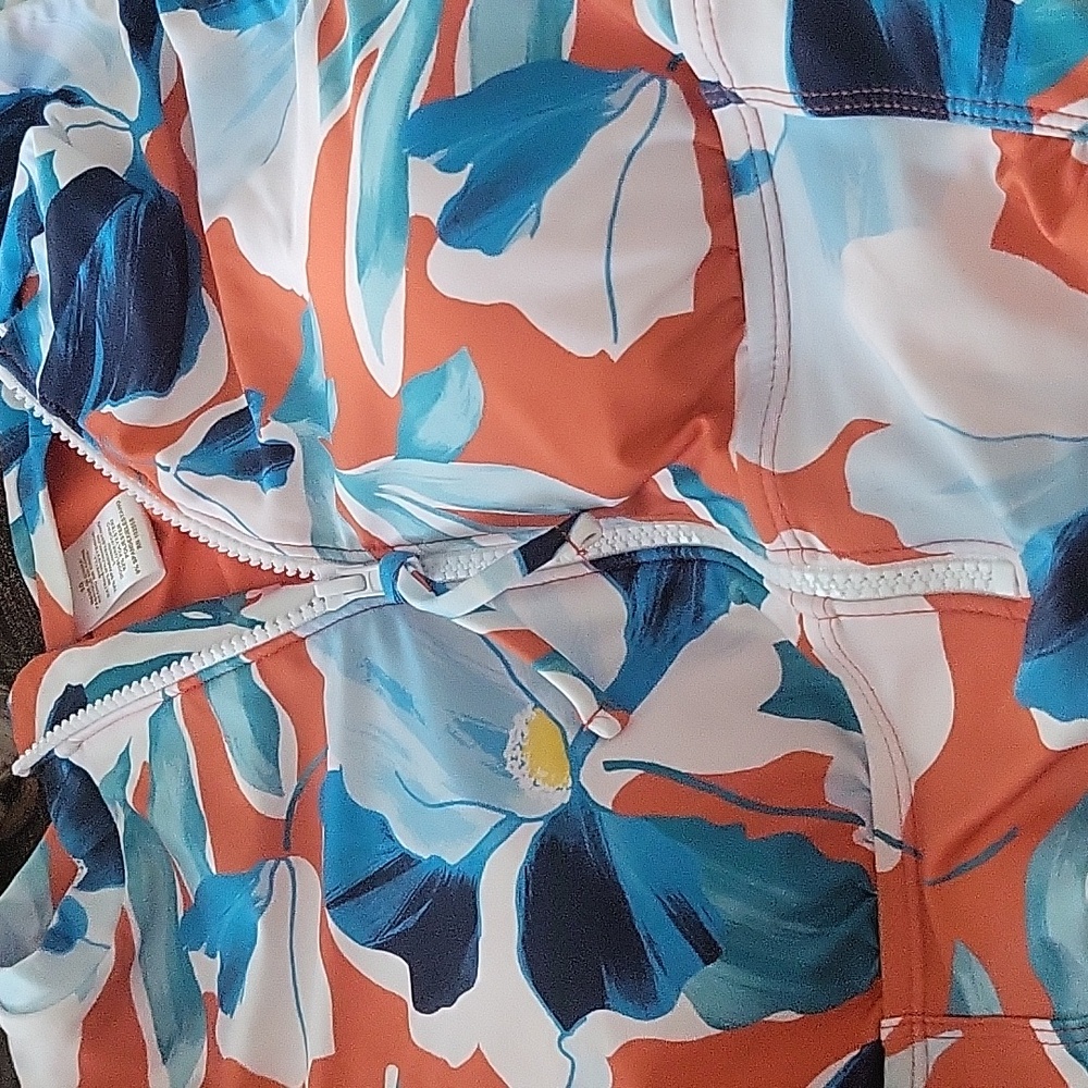 Rash Guard Swim Suit NWOT